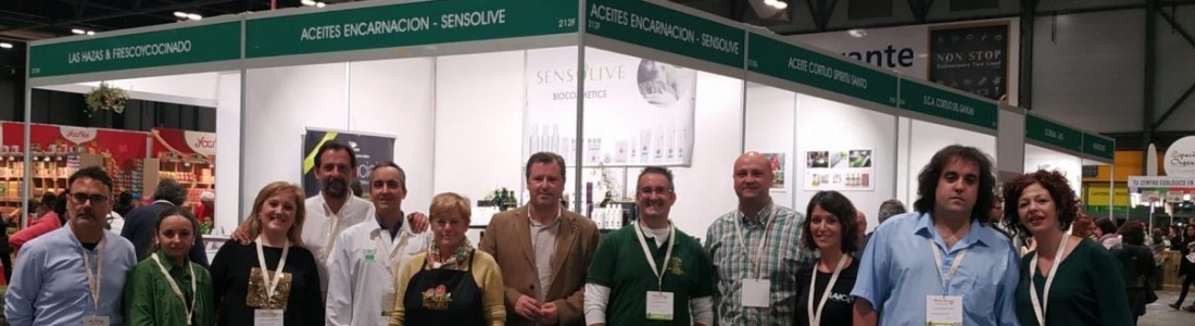 Una decena de empresas de productos ecológicos Degusta Jaén se promocionan en Biocultura Una decena de empresas de productos ecológicos Degusta Jaén se promocionan en Biocultura