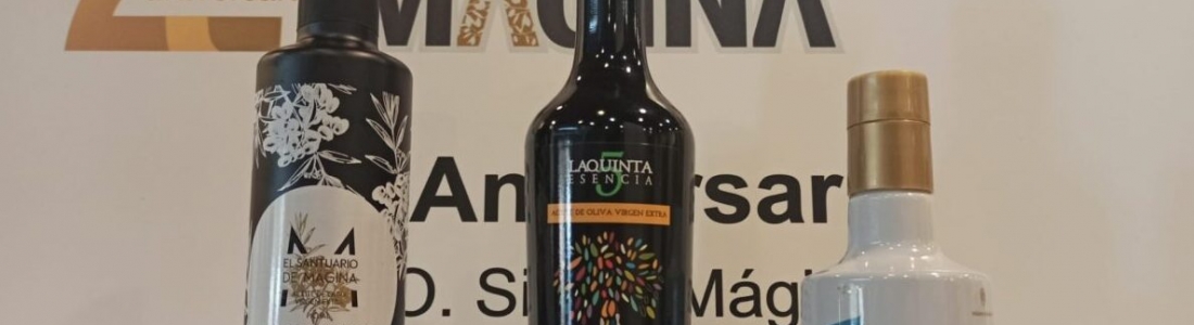 Las cooperativas que producen “Santuario de Mágina” (Huelma), “La Quinta Esencia” (Jódar) y “Señorío de Mesía Ecológico” (La Guardia), premios Alcuza 2021 de la DO Sierra Mágina Las cooperativas que producen “Santuario de Mágina” (Huelma), “La Quinta Esencia” (Jódar) y “Señorío de Mesía Ecológico” (La Guardia), premios Alcuza 2021 de la DO Sierra Mágina