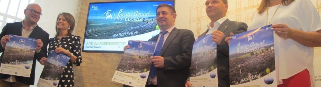 Un centenar de actividades incluirá el programa de la III Fiesta del Primer Aceite de Jaén Un centenar de actividades incluirá el programa de la III Fiesta del Primer Aceite de Jaén
