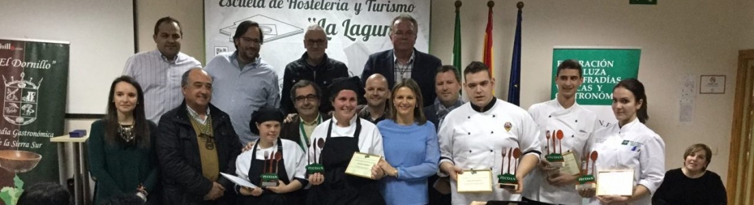 María Miguel y Tania Cáceres ganan el IV Concurso Andaluz de Jóvenes Cocineros celebrado en la Escuela Hacienda La Laguna María Miguel y Tania Cáceres ganan el IV Concurso Andaluz de Jóvenes Cocineros celebrado en la Escuela Hacienda La Laguna