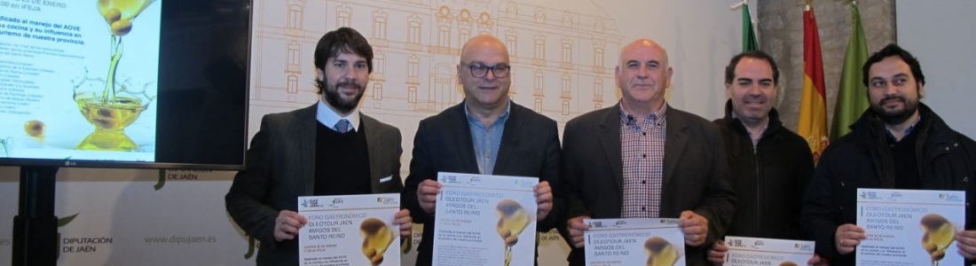 El I Foro Gastronómico OleotourJaén reunirá a doce chefs para debatir sobre el uso del AOVE en la cocina El I Foro Gastronómico OleotourJaén reunirá a doce chefs para debatir sobre el uso del AOVE en la cocina