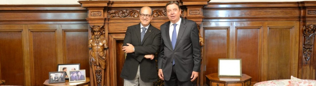 Luis Planas se reúne con el vicepresidente de la Comisión de Agricultura y Desarrollo Rural del Parlamento Europeo Luis Planas se reúne con el vicepresidente de la Comisión de Agricultura y Desarrollo Rural del Parlamento Europeo