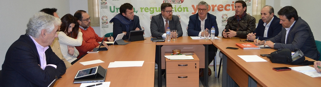 UPA Andalucía se reúne con el consejero de Agricultura en funciones para hacer balance agrario de 2018 UPA Andalucía se reúne con el consejero de Agricultura en funciones para hacer balance agrario de 2018