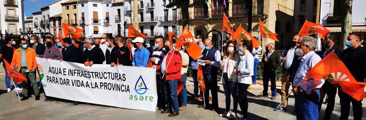 UPA Jaén y ASARE exigen agua e infraestructuras para regar el olivar y dar vida a la provincia UPA Jaén y ASARE exigen agua e infraestructuras para regar el olivar y dar vida a la provincia