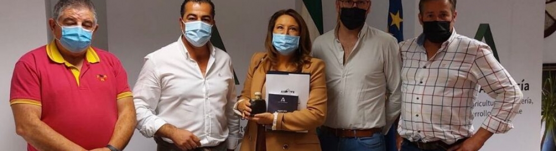 Representantes de Asolite se reúnen con la consejera de Agricultura Representantes de Asolite se reúnen con la consejera de Agricultura