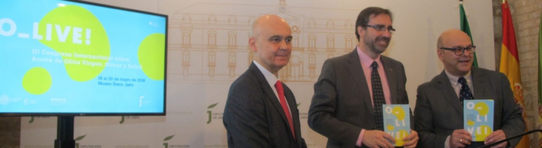 El III Congreso sobre Aceite de Oliva Virgen, Olivar y Salud convertirá a Jaén en referente internacional de la investigación en estas materias El III Congreso sobre Aceite de Oliva Virgen, Olivar y Salud convertirá a Jaén en referente internacional de la investigación en estas materias