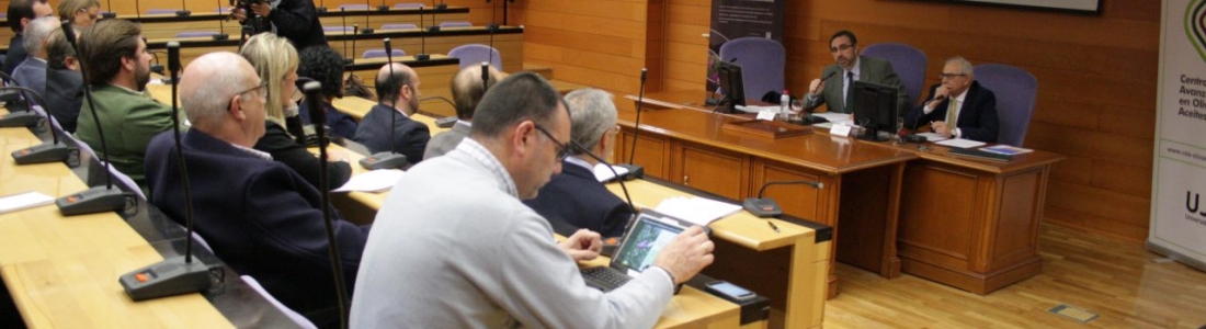 La UJA presenta a agentes del sector oleícola el proyecto «Olivar 4.0» La UJA presenta a agentes del sector oleícola el proyecto «Olivar 4.0»