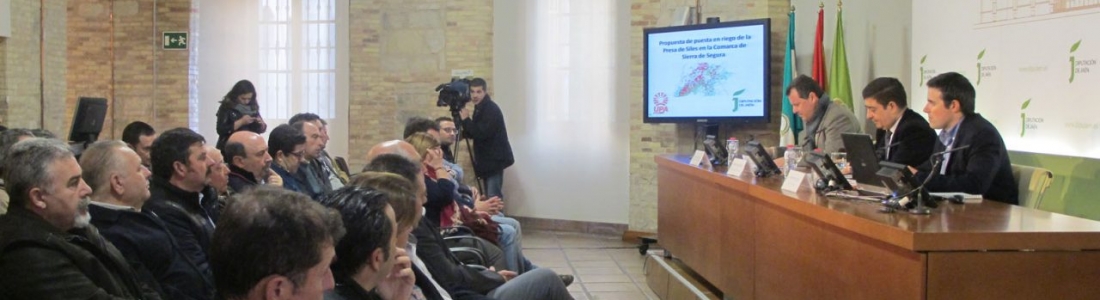Un estudio sobre la puesta en riego de la presa de Siles cifra en más de 12.000 hectáreas la superficie regable de esta zona Un estudio sobre la puesta en riego de la presa de Siles cifra en más de 12.000 hectáreas la superficie regable de esta zona
